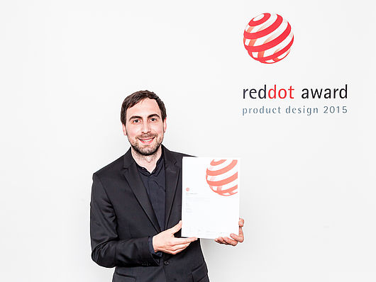 Bernard Elsässer gewinnt Red Dot Award 2015. Foto: Red Dot