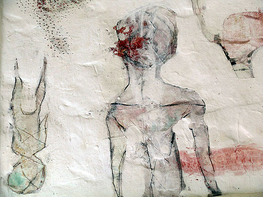 Ina Jänicke, „Vereisung“, Diplom, Plastik, Studienrichtung Keramik, 2006