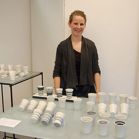 Christine Giese, MA Studierende und Projektteilnehmerin. Foto Mückel