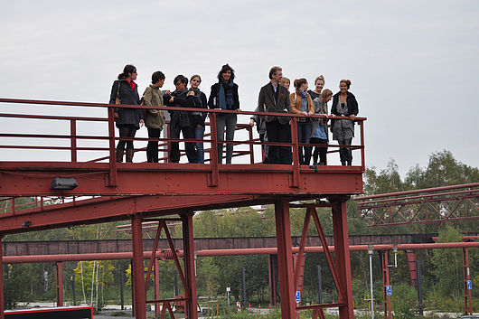 Die „PALASTKINO“- Gruppe auf der Zeche Zollverein in Essen