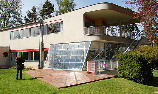 Vorderansicht Villa Schminke, Foto N. Jahn
