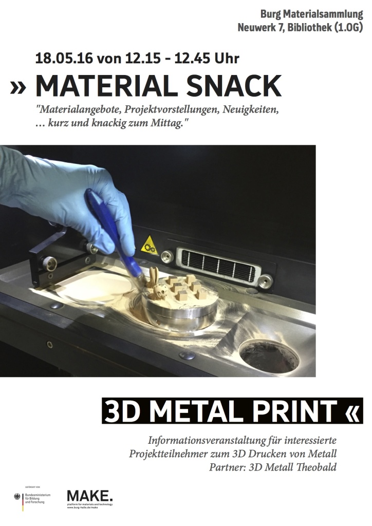 Plakat 3D Metall