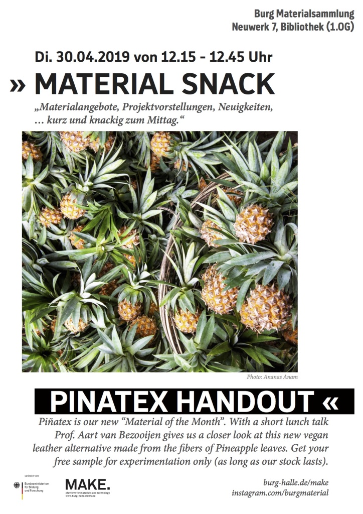 MATERIAL SNACK PINATEX