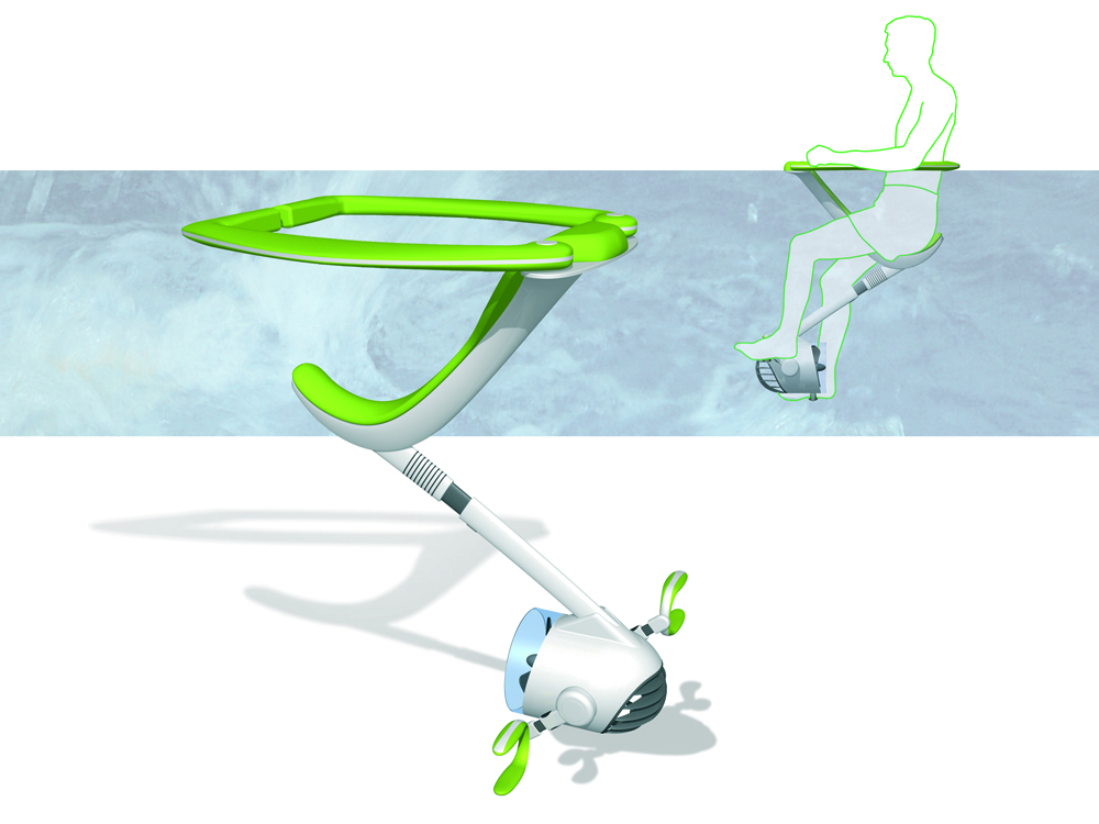 Anja Weddeler: Aquacycle „II move“ Therapiegerät zur Rehabilitation, Diplom Juni 2007