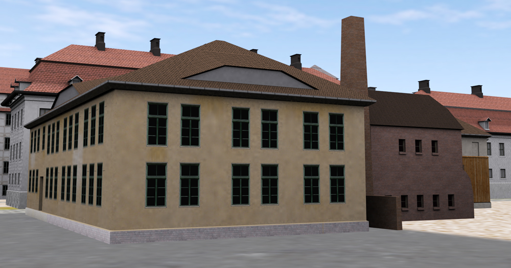 Multimedia|VR-Design, 2.Stj. 2007, Franckesche Stiftungen zu Halle, VR-Architekturvisualisierung