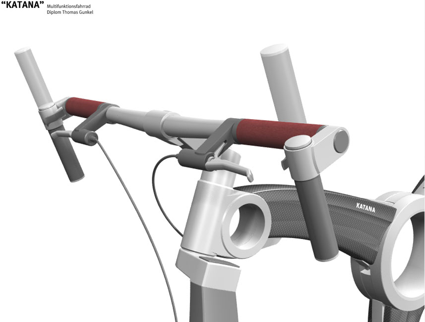 KATANA – Multifunktionsfahrrad, Thomas Gunkel, Diplom Juni 2004