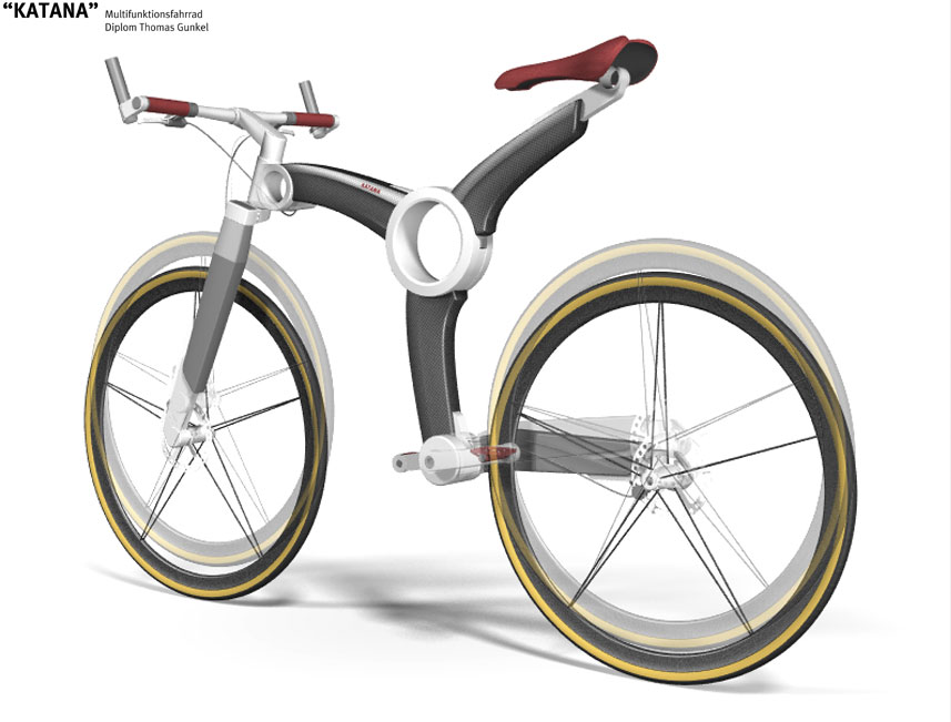 KATANA – Multifunktionsfahrrad, Thomas Gunkel, Diplom Juni 2004