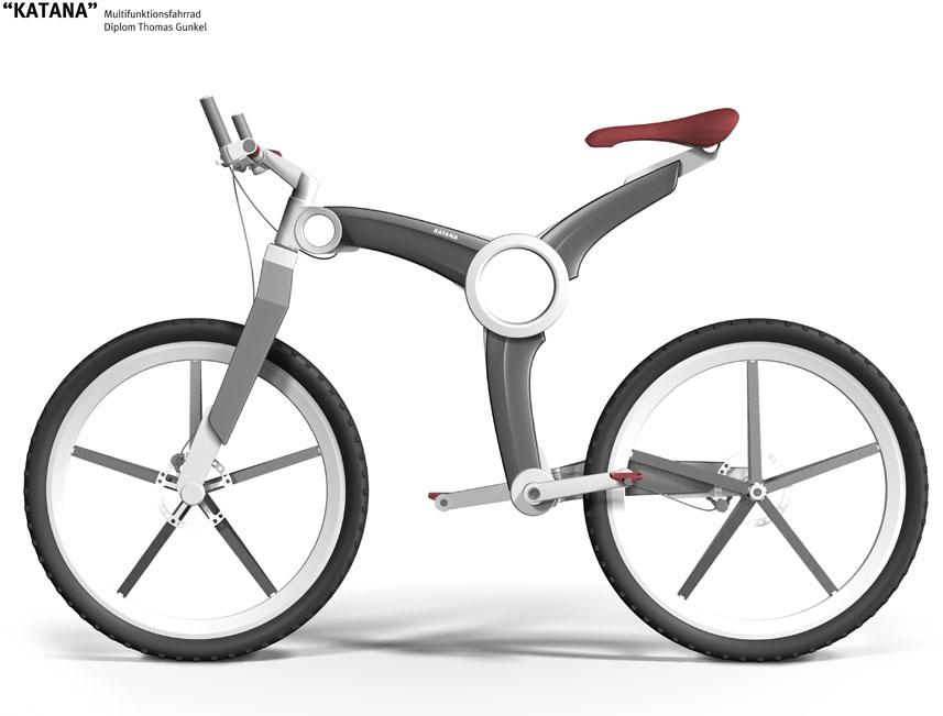 KATANA – Multifunktionsfahrrad, Thomas Gunkel, Diplom Juni 2004