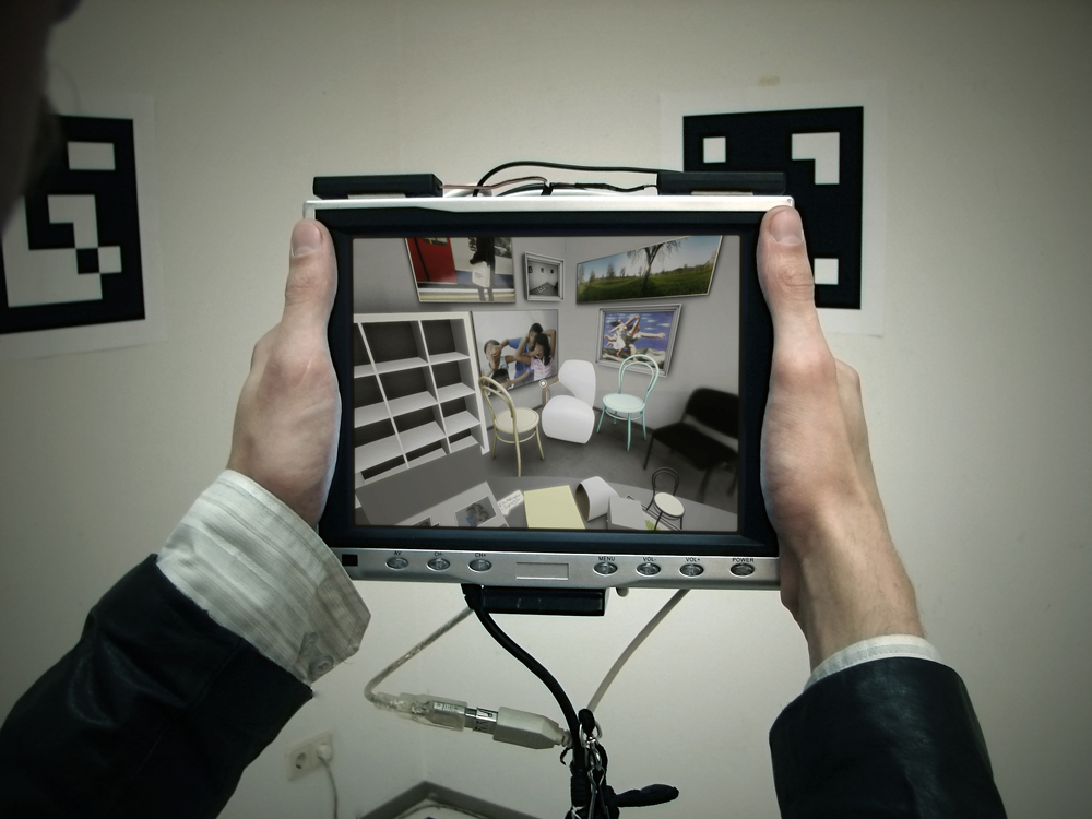 Zwischen den Welten – Interface für Augmented Reality basierte Ausstellungsplanung | Thomas Eichhorn, Diplom Multimedia|VR-Design Juni 2008