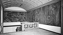 1918 Wandgemälde im Museum für Vorgeschichte, Entwurf Paul Thiersch 1918 Wandgemälde im Museum für Vorgeschichte, Entwurf Paul Thiersch