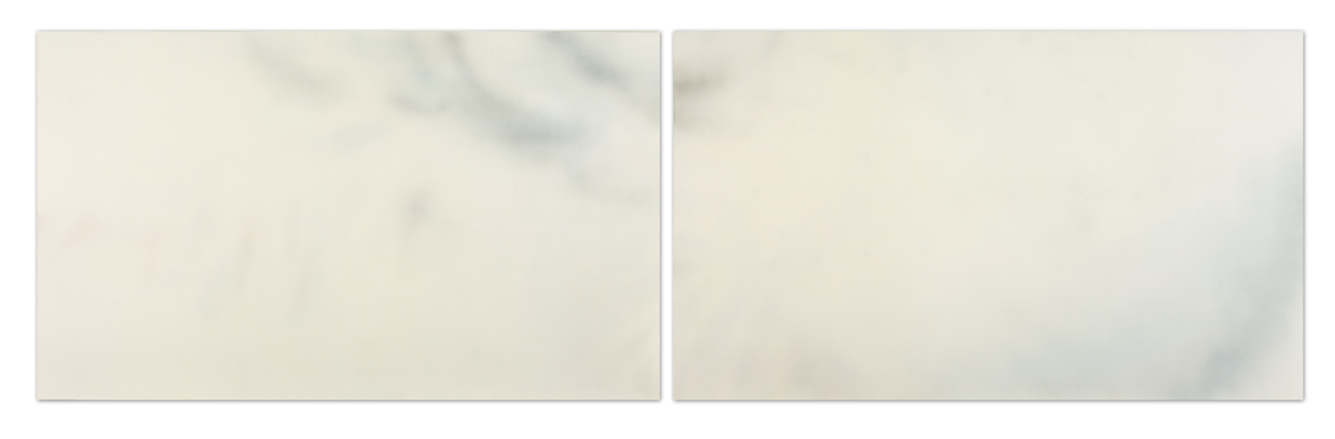Beate Slansky, „Peintures pour franchir le seuil I“, Acryl auf Leinwand, 148 x 500 cm, 2007