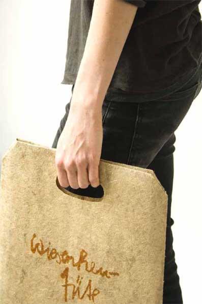 green bag – eine kompostierbare Tasche für die Kulturstiftung des Bundes, B.A. Christin Mannewitz