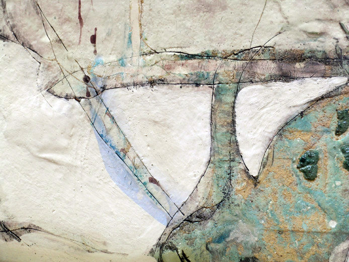 Ina Jänicke, „Vereisung“, Diplom, Plastik, Studienrichtung Keramik, 2006