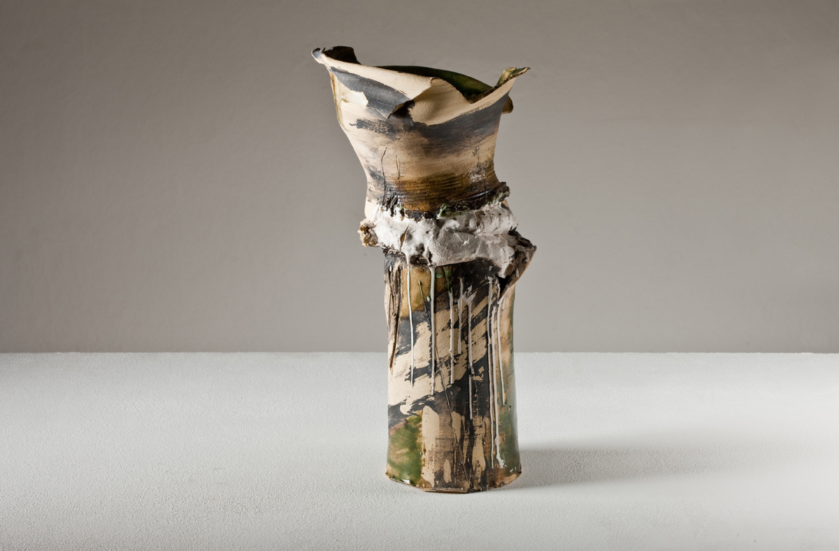 Johannes Fötsch, aus der Serie „Der Fleischwolf“, Grundlagenstudium, 2. Studienjahr Plastik, Studienrichtung Keramik