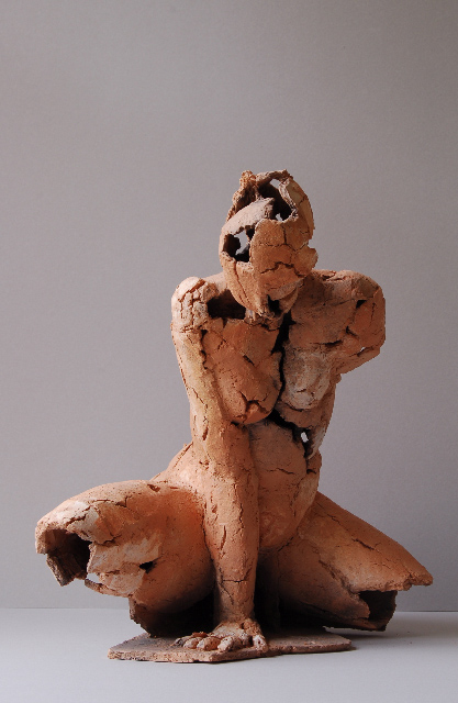 Christin Müller, „Bruch-Reif“, Diplom, Plastik, Studienrichtung Keramik, 2009; Foto: René Schäffer