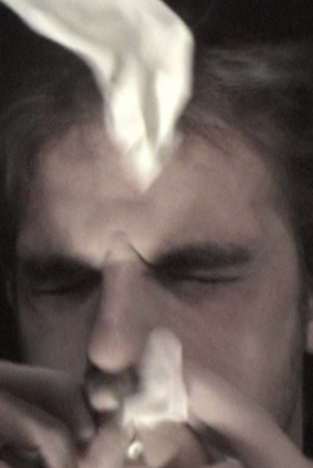 Mark Hornbogen, o.T.(suspense), Video/Performance, 2011.