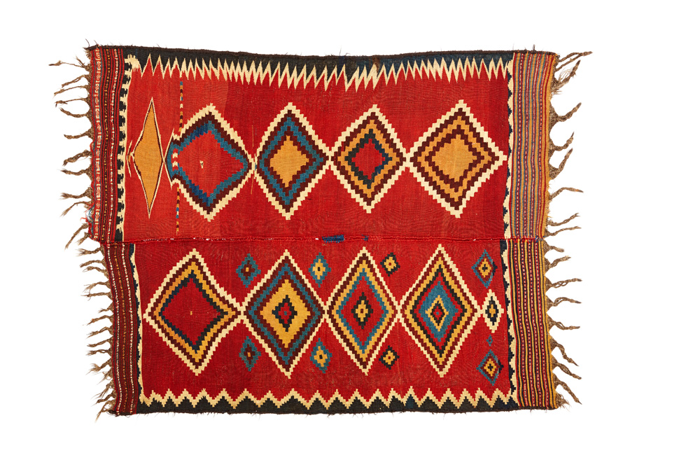 Kelim der Shasavan, um 1800, Nordwestpersien, ca. 80 x 268 cm