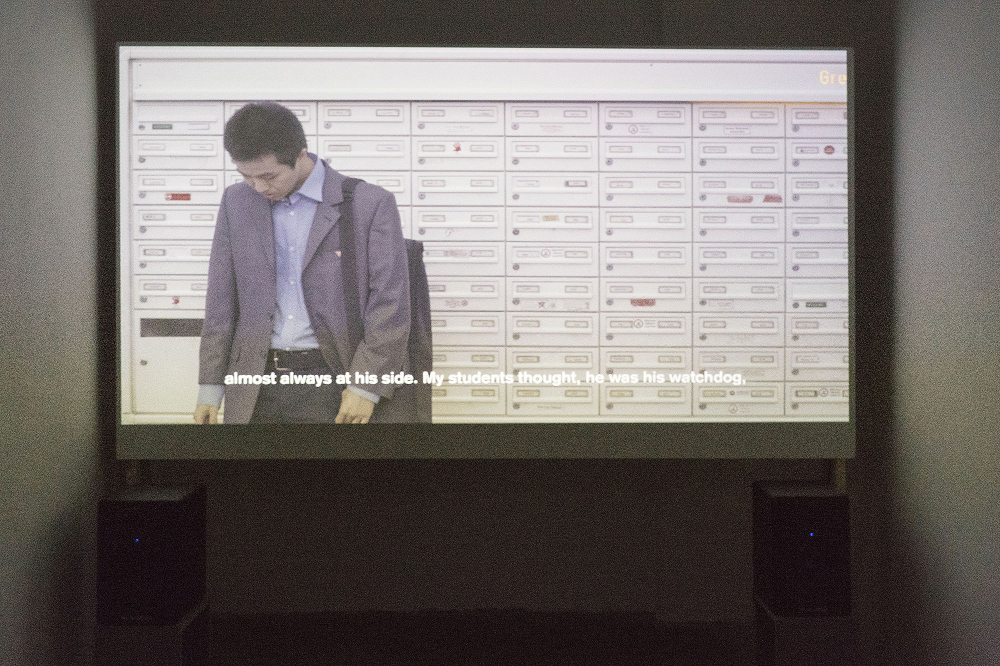 "ritornel" eine Videoinstallation von Binha Haase, Foto: Etienne Dietzel