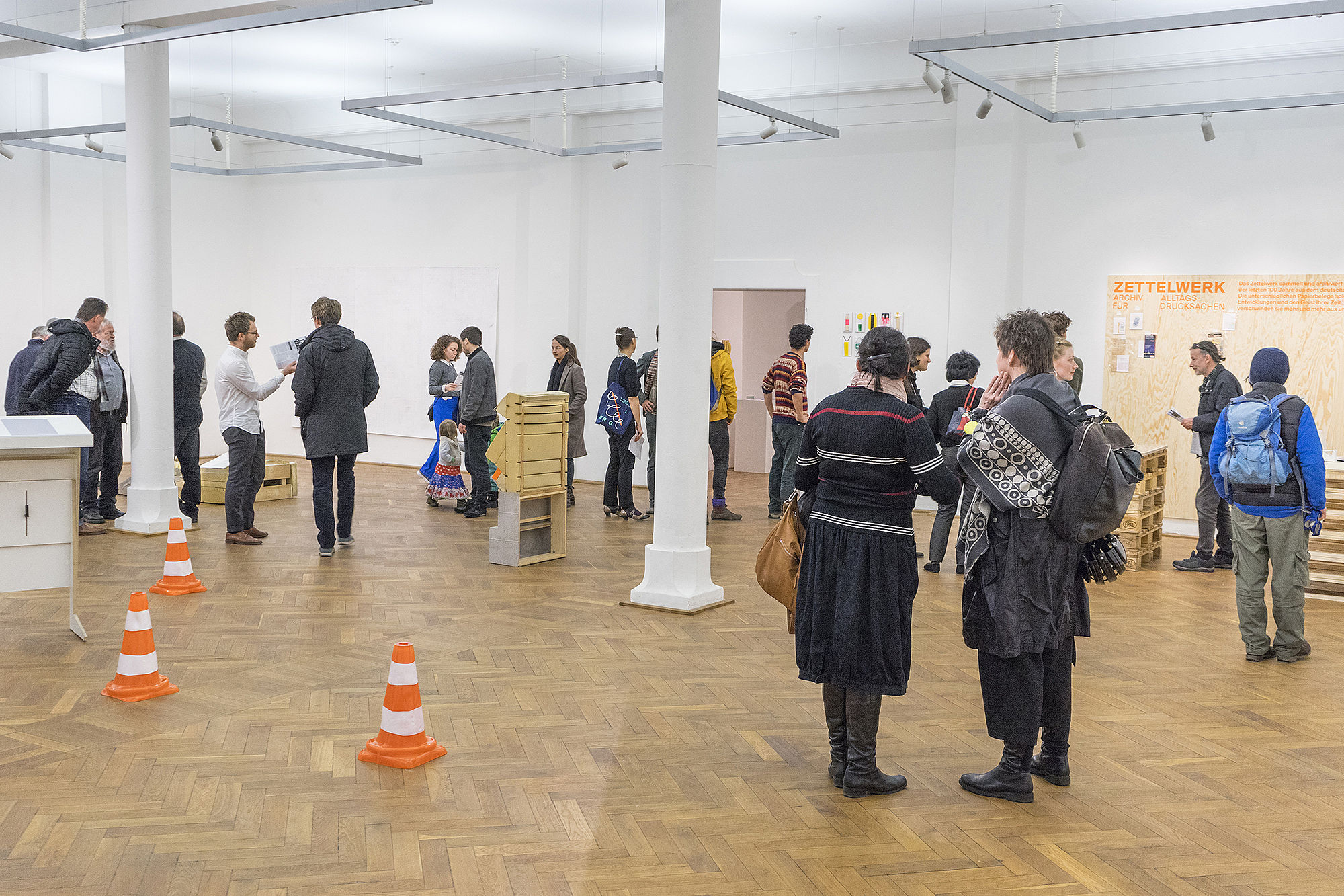 Eröffnungsabend "täglich geöffnet", Foto: Etienne Dietzel