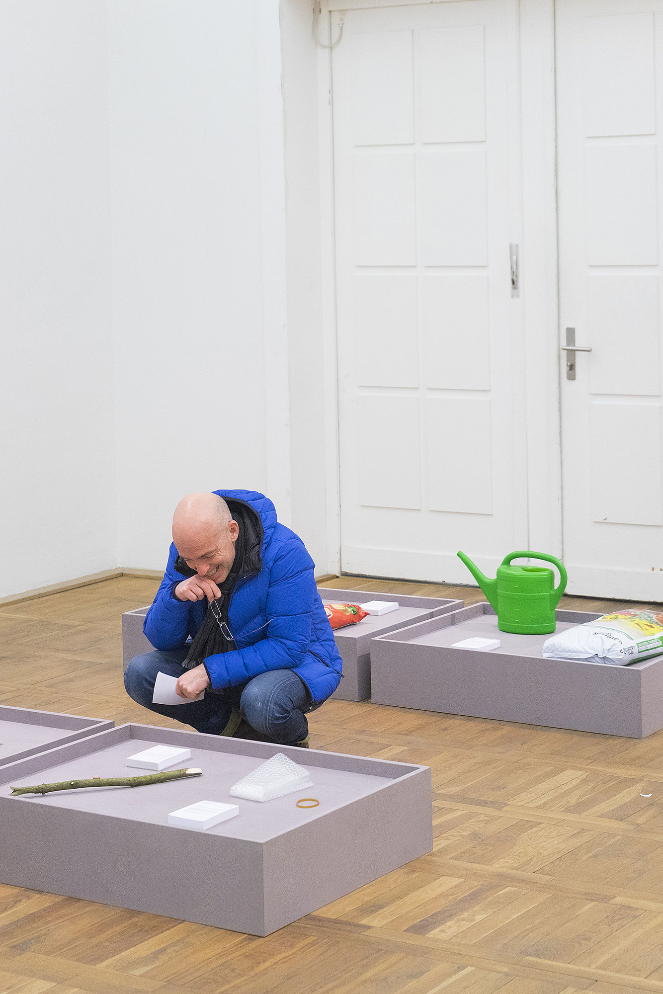"Handlungspakete" von Max Stalter und Kevin Strüber, Foto: Etienne Dietzel