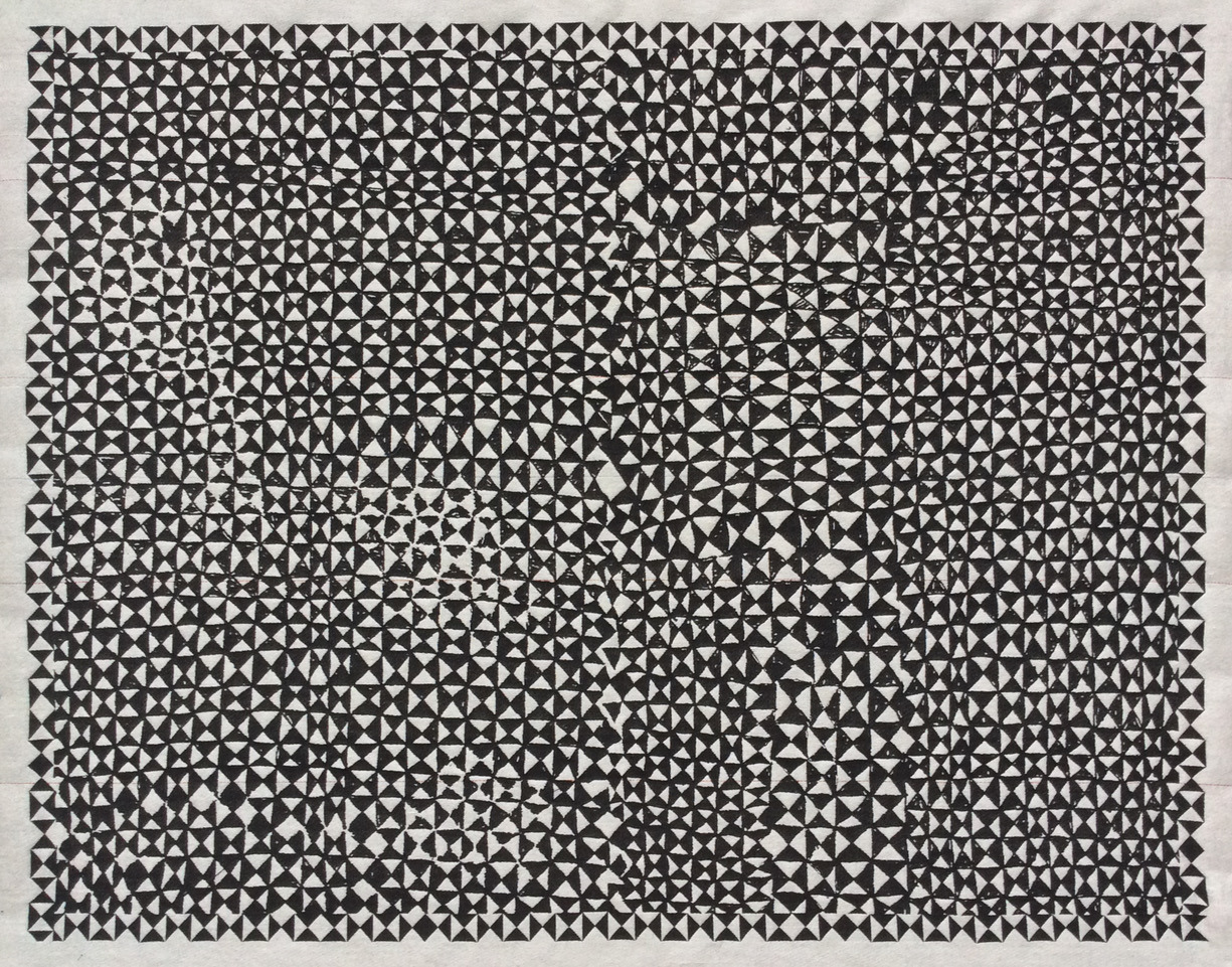 Katharina Stark, 2016, An der Quelle, Jacquard