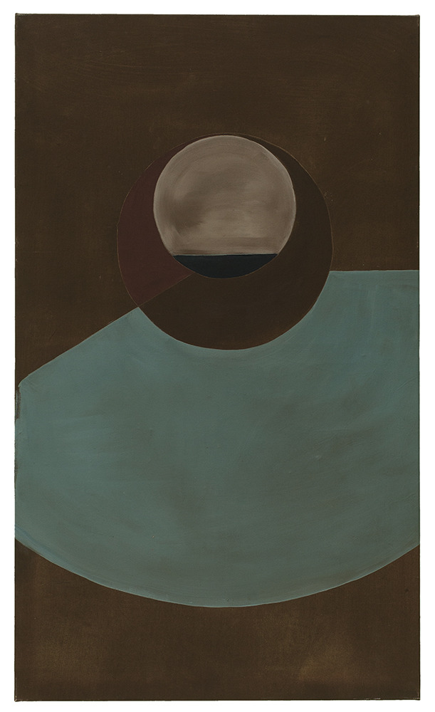 POL SUED, 2013, Pigmente/Acrylfarbe auf Leinwand, 135 x 180 cm