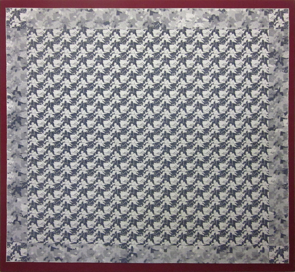 Geben und Nehmen, Jacquardgewebe
