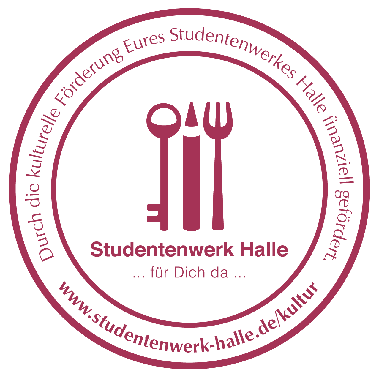 Die Ausstellung wird gefördert vom Studentenwerk Halle