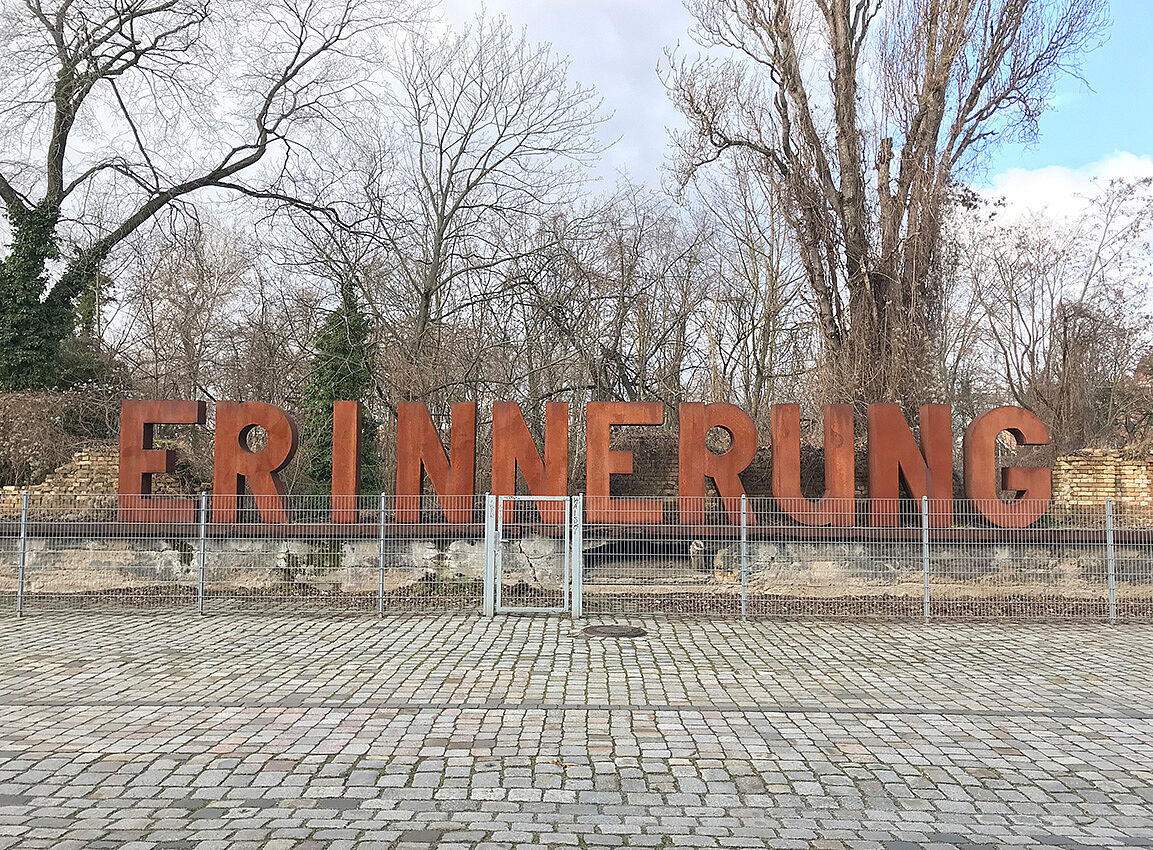 ERINNERUNG, Gleisdreieck Berlin, Foto: Nike Bätzner 2022