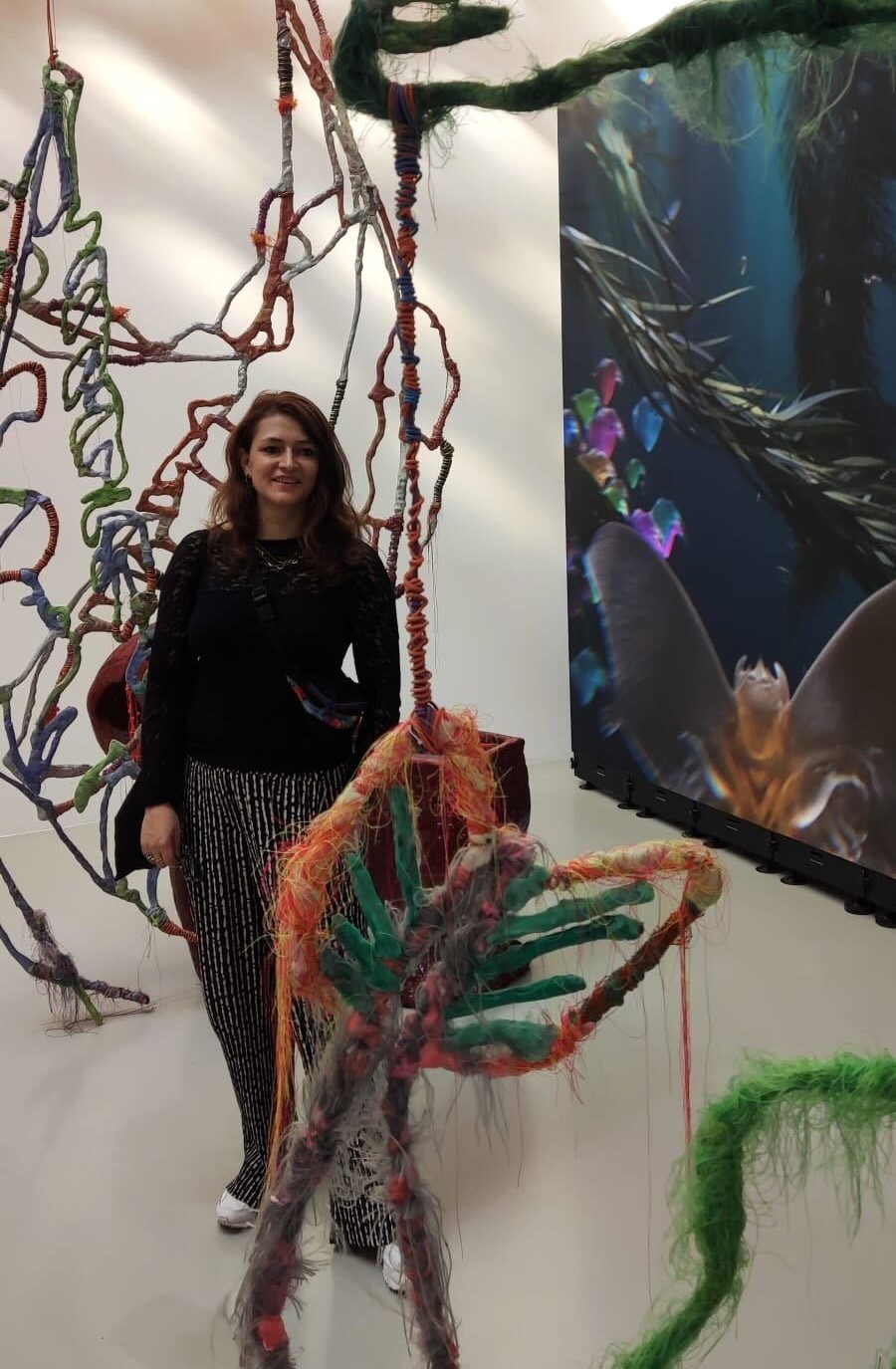 Kunstkritikerin Saskia Trebing („Monopol“) im Französischen Pavillon bei der Venedig-Biennale