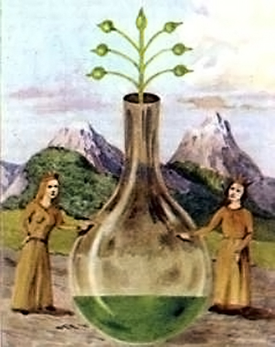 Unbekannter Künstler L'Alchimia dell'Anima aus Splendor Solis 1532