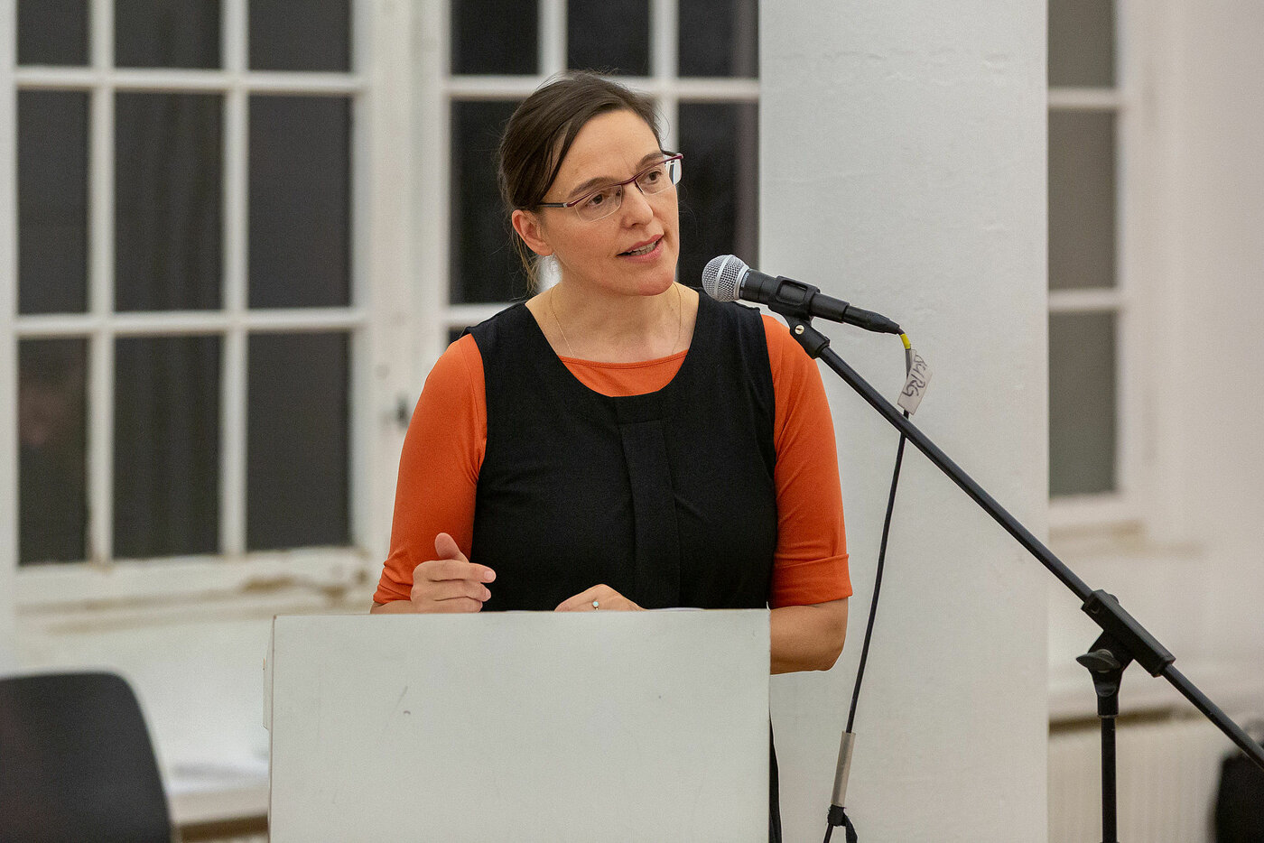Eröffnungsrede von Dr. Jule Reuter, Foto: Max Méndez