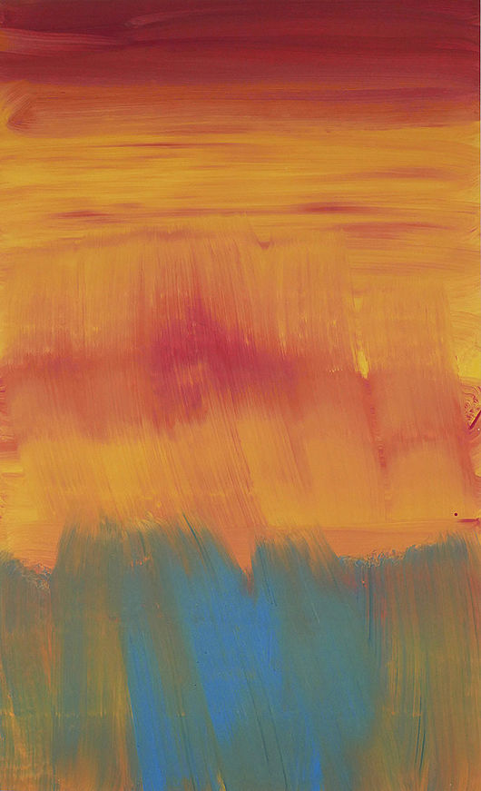 jesse james shot in the back, 2016, Pigmentfarbe auf Leinwand, 155 x 95 cm
