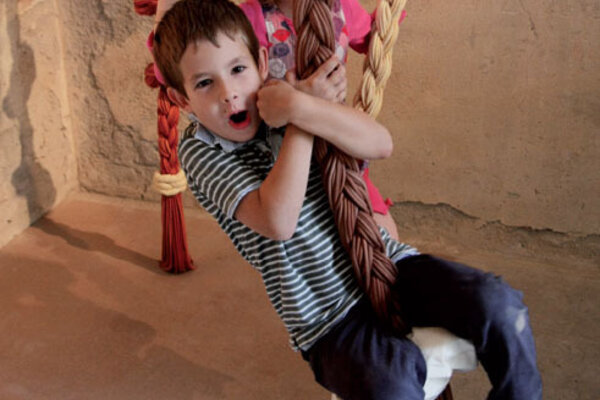 Luise Starke mit "Rapunzel", Foto: Luise Starke