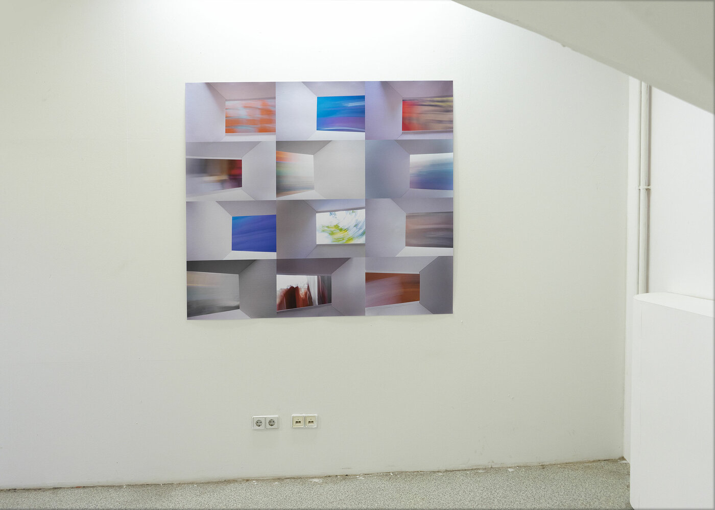Zeitschweifung II, 2019, Fotoprint, 150 x 120 cm