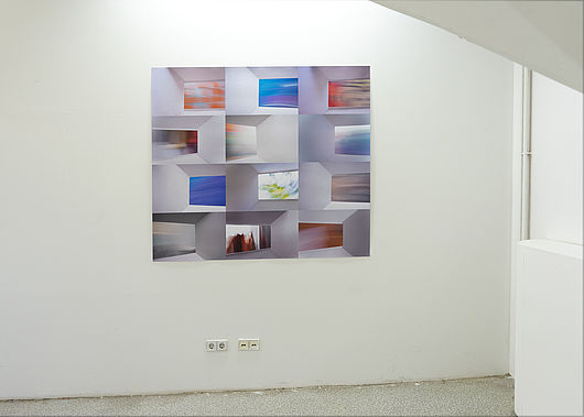 Zeitschweifung II, 2019, Fotoprint, 150 x 120 cm
