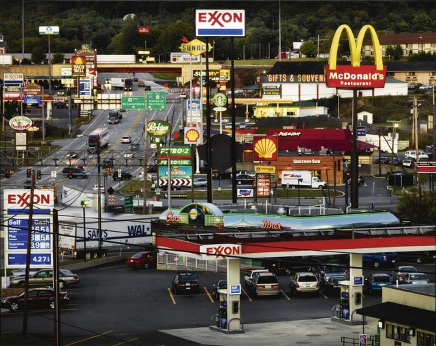 Breezewood, Pennsylvania, USA, 2008