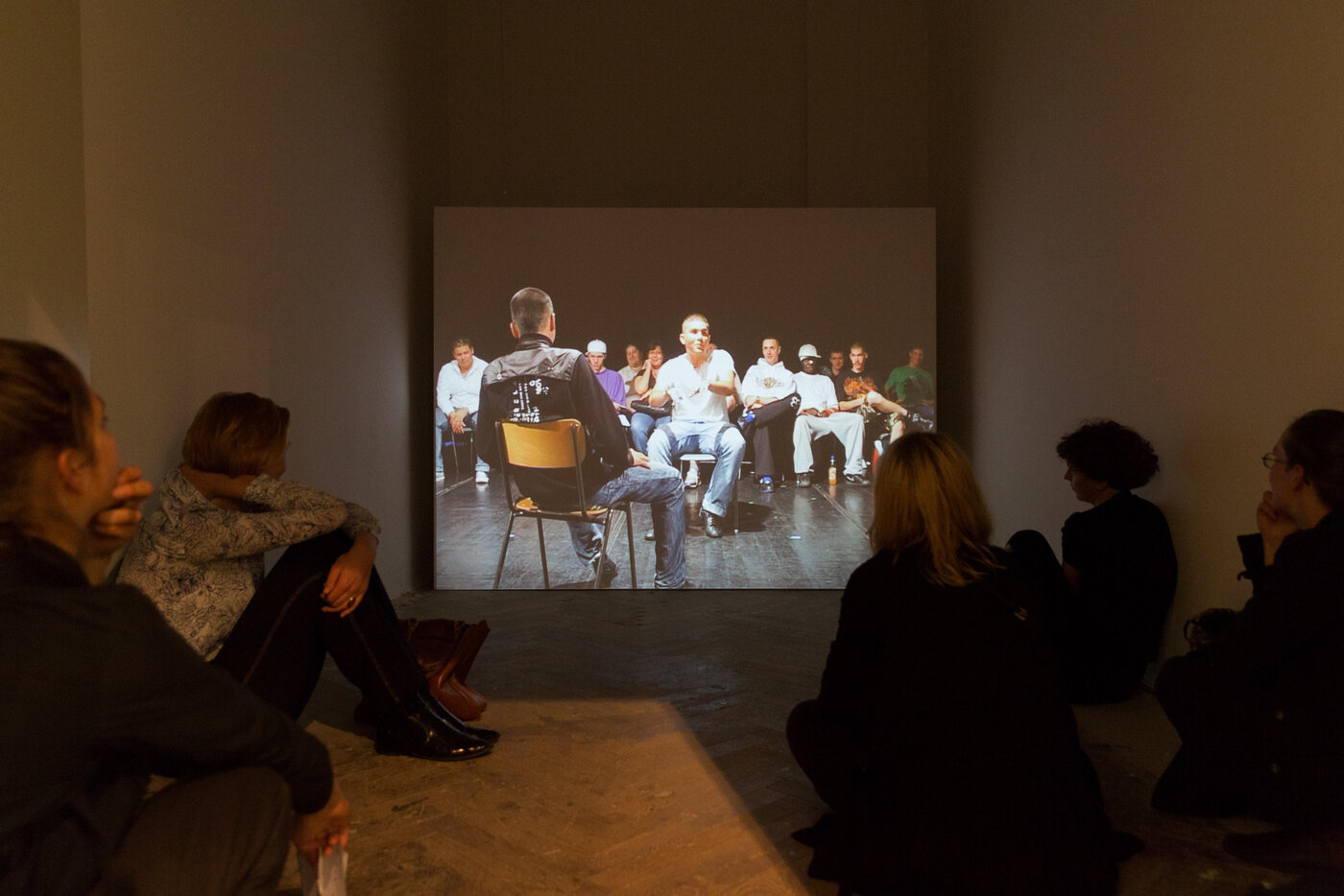 "Frontalunterricht" von Ulf Aminde, Foto: Max Mendez