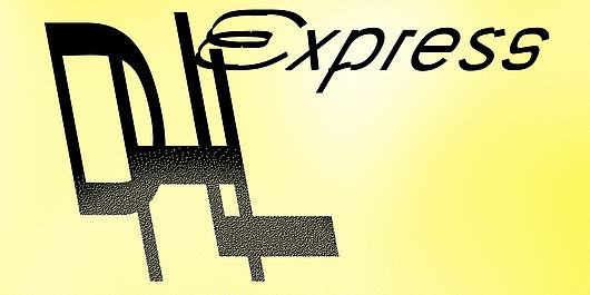 Ausstellung „DHL-Express“ in der Burg Galerie im Volkspark von 17. April bis 11. Mai 2014. Grafik: Konrad Renner
