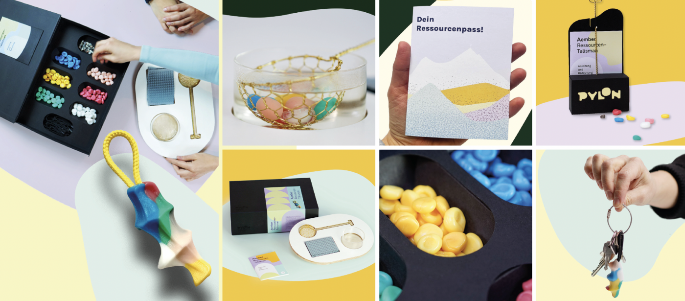 [Translate to English:] Design, Psychotherapie, Delphine Bishop, Materialien für die Psychotherapie, Ressourcen, Beratung, Methoden, Tools, Coaching, Abschied, Pylon, tools for therapy