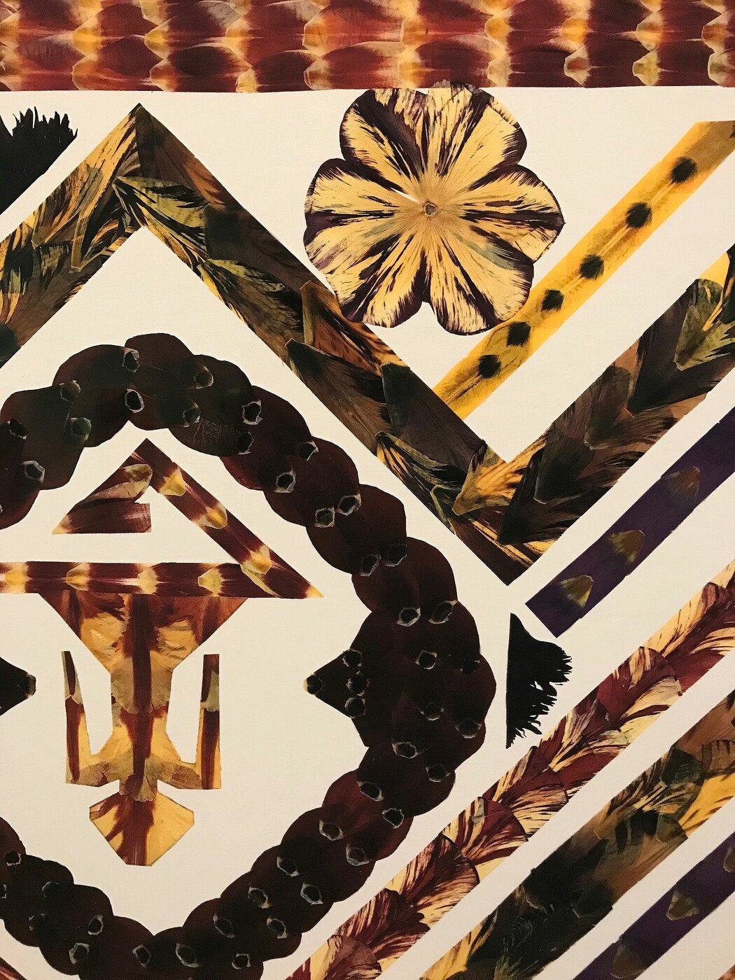 Jennifer Tee:Still Shifting, Mother Field, 2022, Detail, Foto: Nike Bätzner