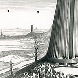 „Säulen“ (Ausschnitt), 2013, Serie „Aussichten“, 16,3 x 24,7 cm, Bleistift
