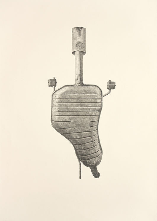 Torsten Richter, Ohne Titel, 2012/13, Bleistift auf Papier, 140 x 100 cm