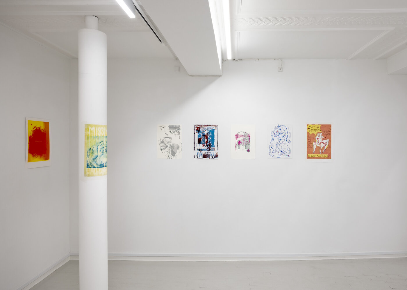 "Gesuch!" Ausstellung der Grafikklasse in Kopenhagen, Februar–April 2026, Foto: Malle Madsen