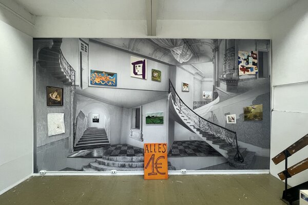 "Palimpsest", ausgestellt während der Jahresausstellung 2025