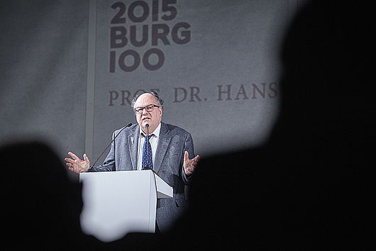 Festredner Prof. Dr. Hans-Ulrich Reck, Rektor der Kunsthochschule für Medien Köln. Foto: Marco Warmuth