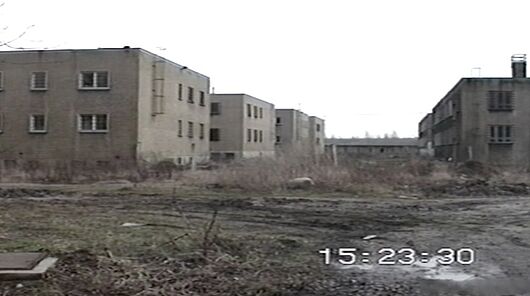 Im Projektfilm „Knastbrache“ sieht man die Gefängnistrakte vor ihrem Abriss.