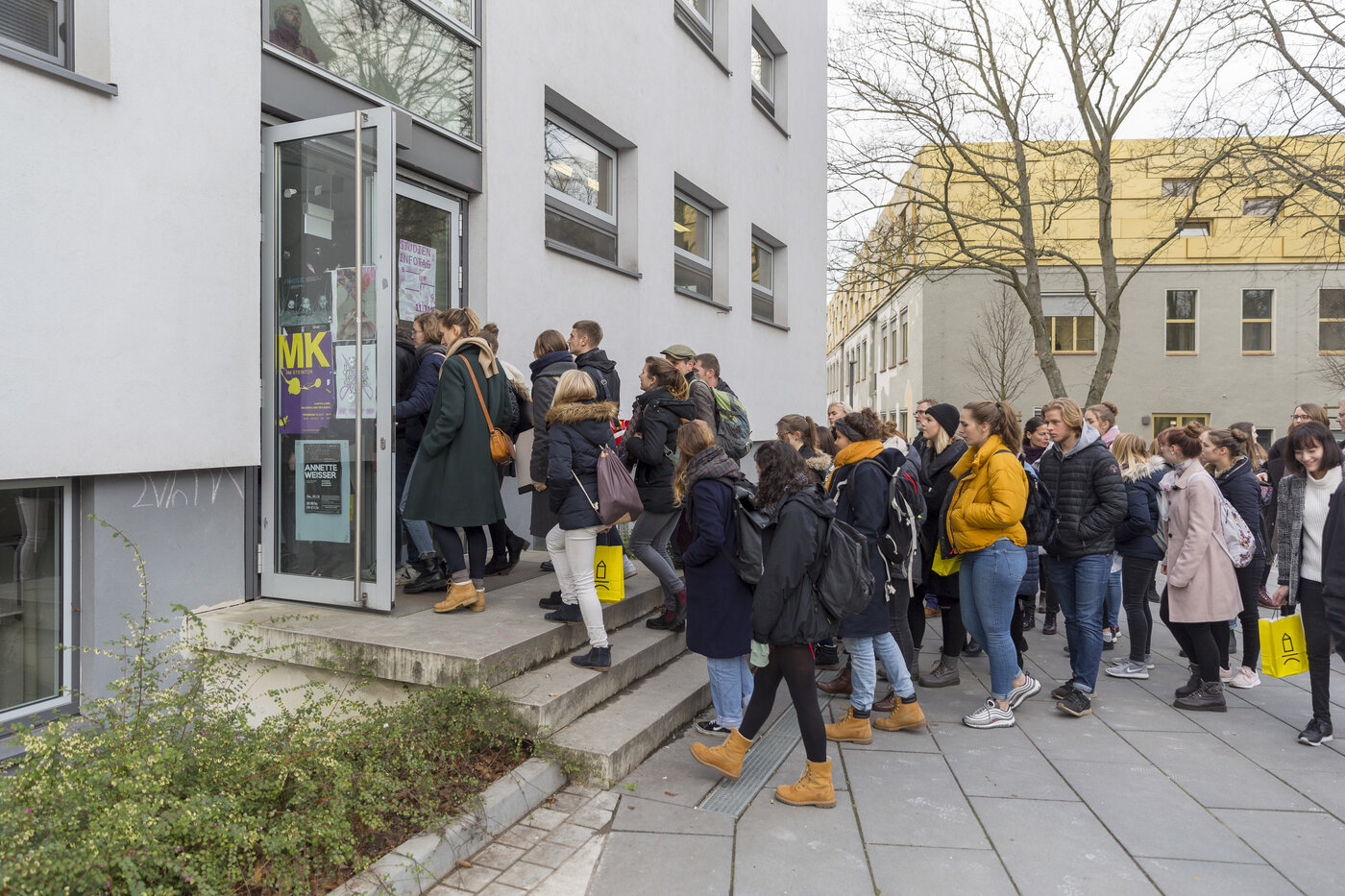 Auf Rundgang im Neuwerk, Campus Design.Foto: Max Mendez´