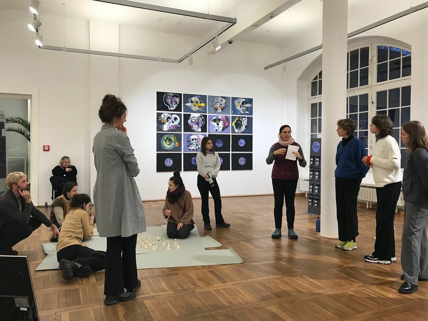 Studientag Master Kunstwissenschaften 2023, Foto: Nike Bätzner