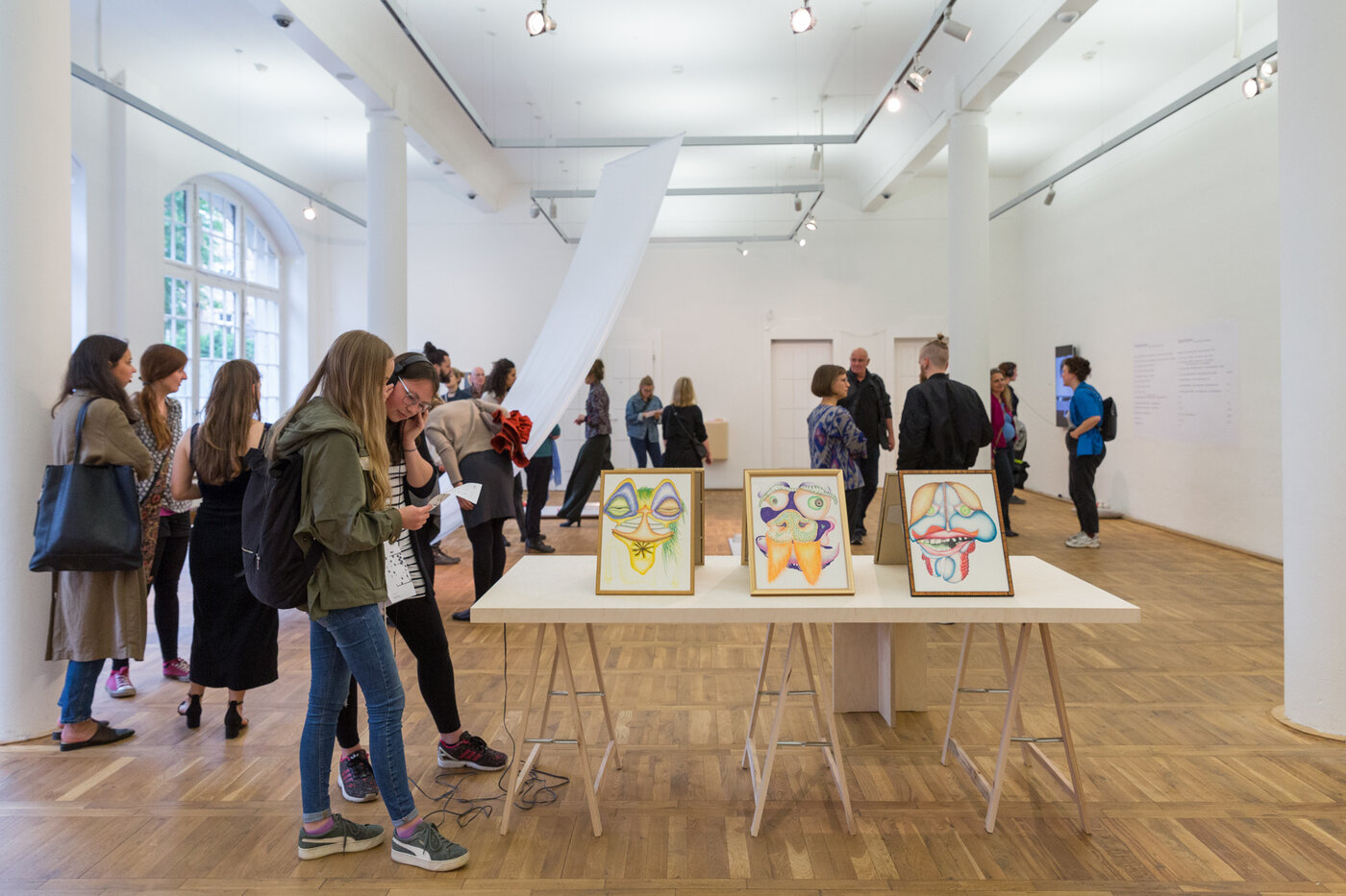 Ausstellungseröffnung, Foto: Max Mendez